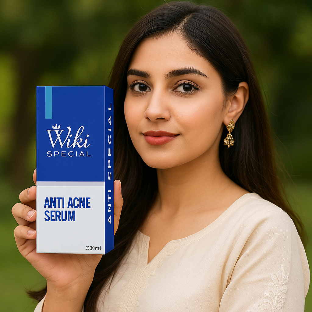 Wiki Special Anti Acne Serum – Pimple, Dark Spots & Oil Control Solution in Pakistan